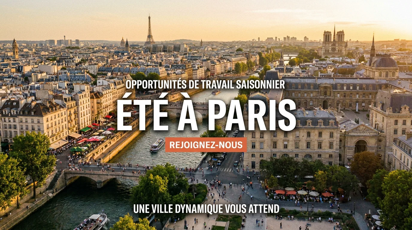 Job d'été à Paris : guide complet pour décrocher un emploi