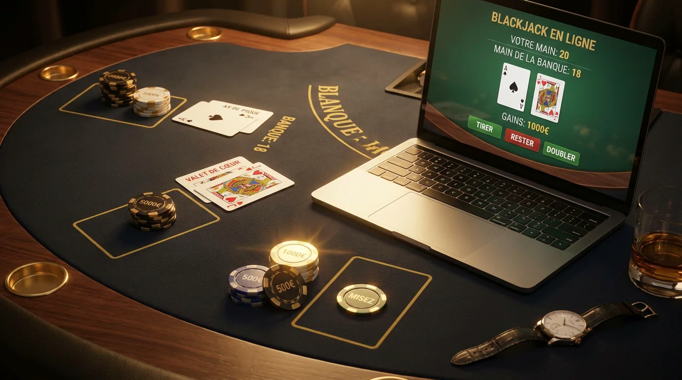 Jouer au Blackjack 21 en Ligne : Guide Complet et Stratégies