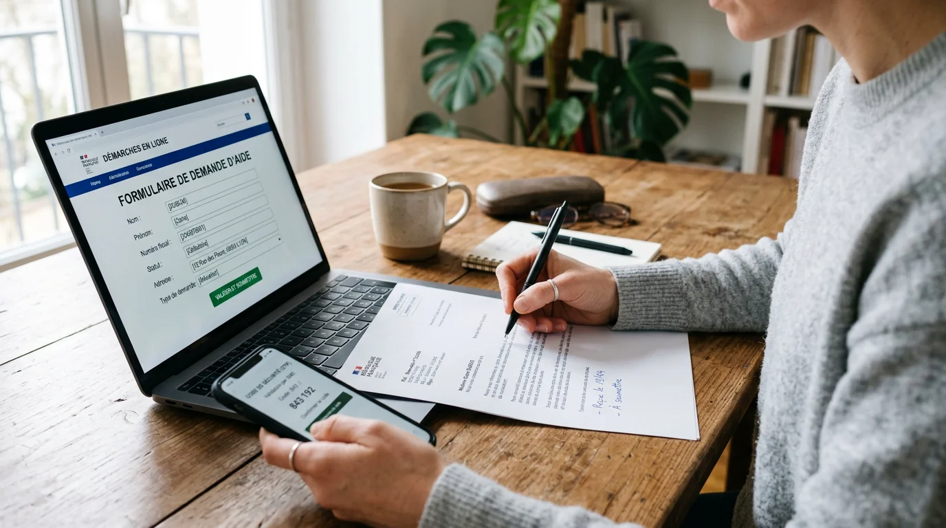 Personne européenne déposant un RAPO en ligne pour contester un forfait post-stationnement