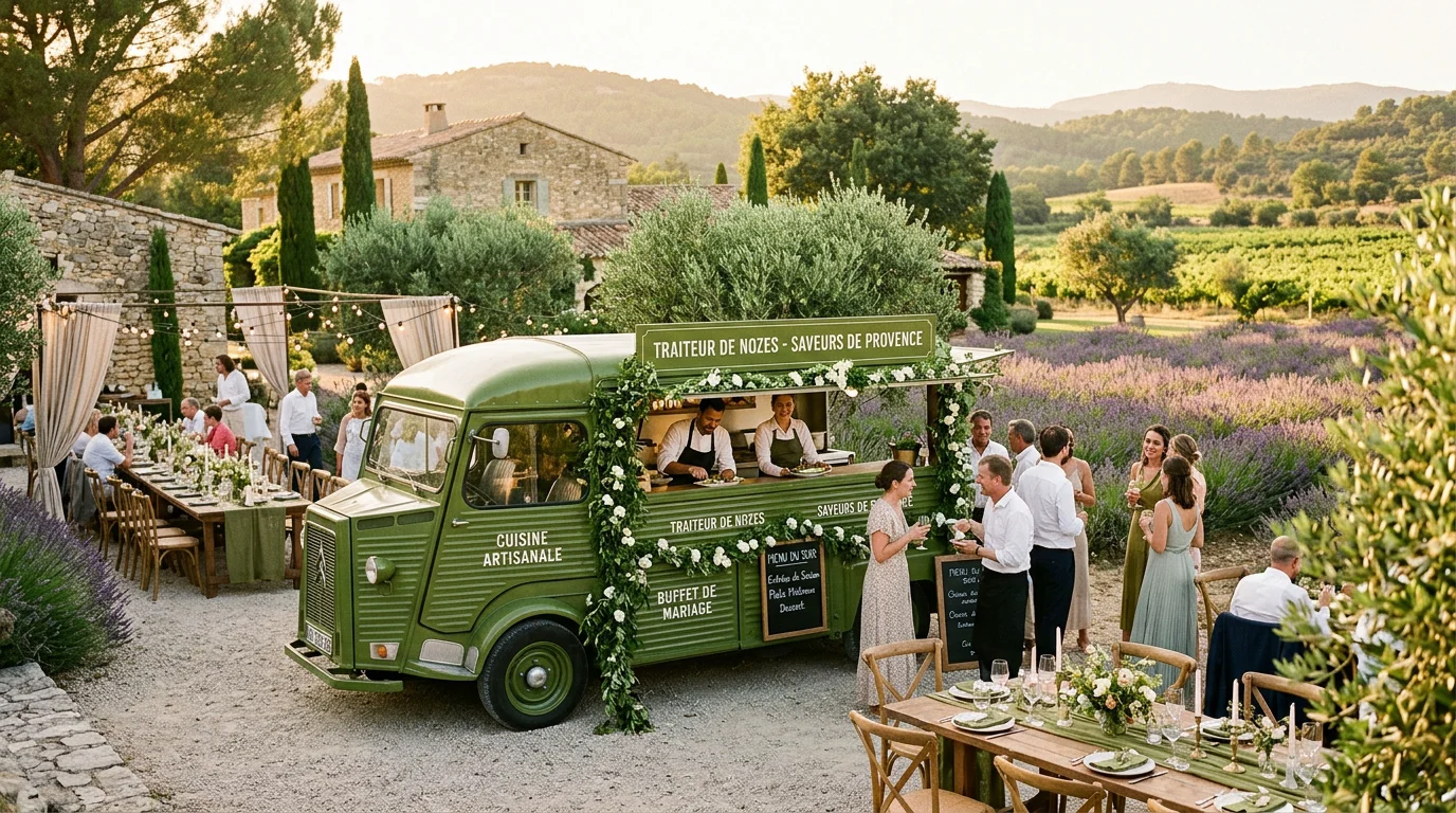Food truck mariage dans le Var : le guide complet 2026