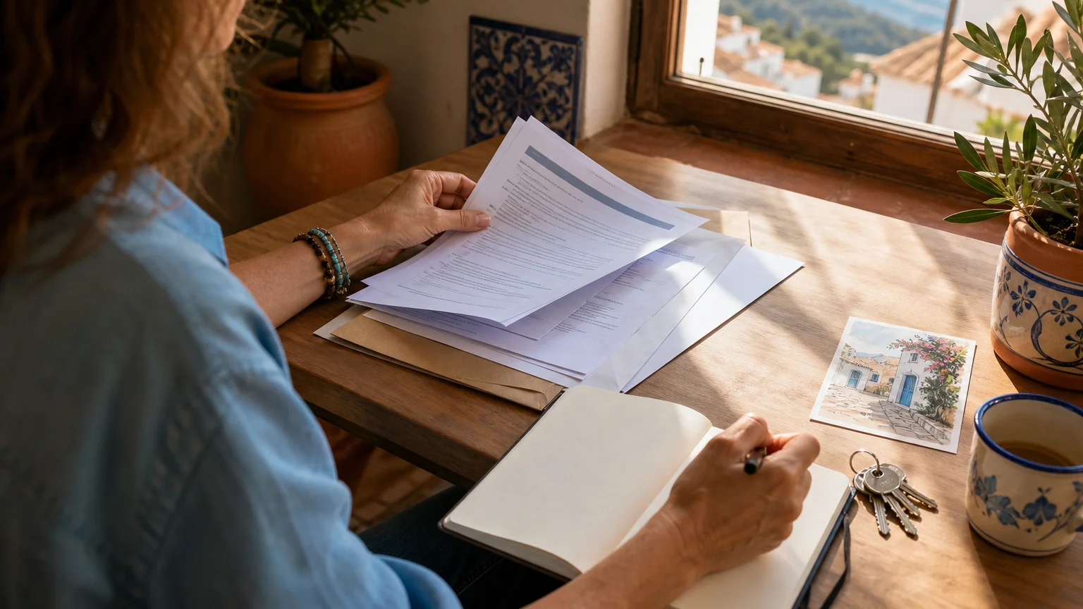 Préparation de démarches pour s’installer en Espagne
