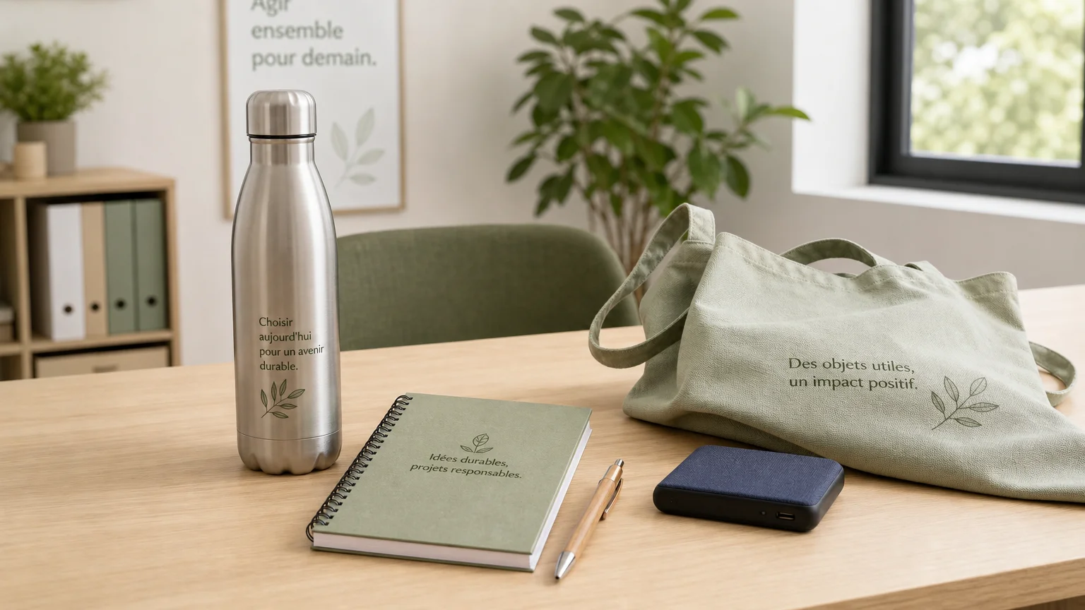 Objets publicitaires écologiques pour entreprises en 2026