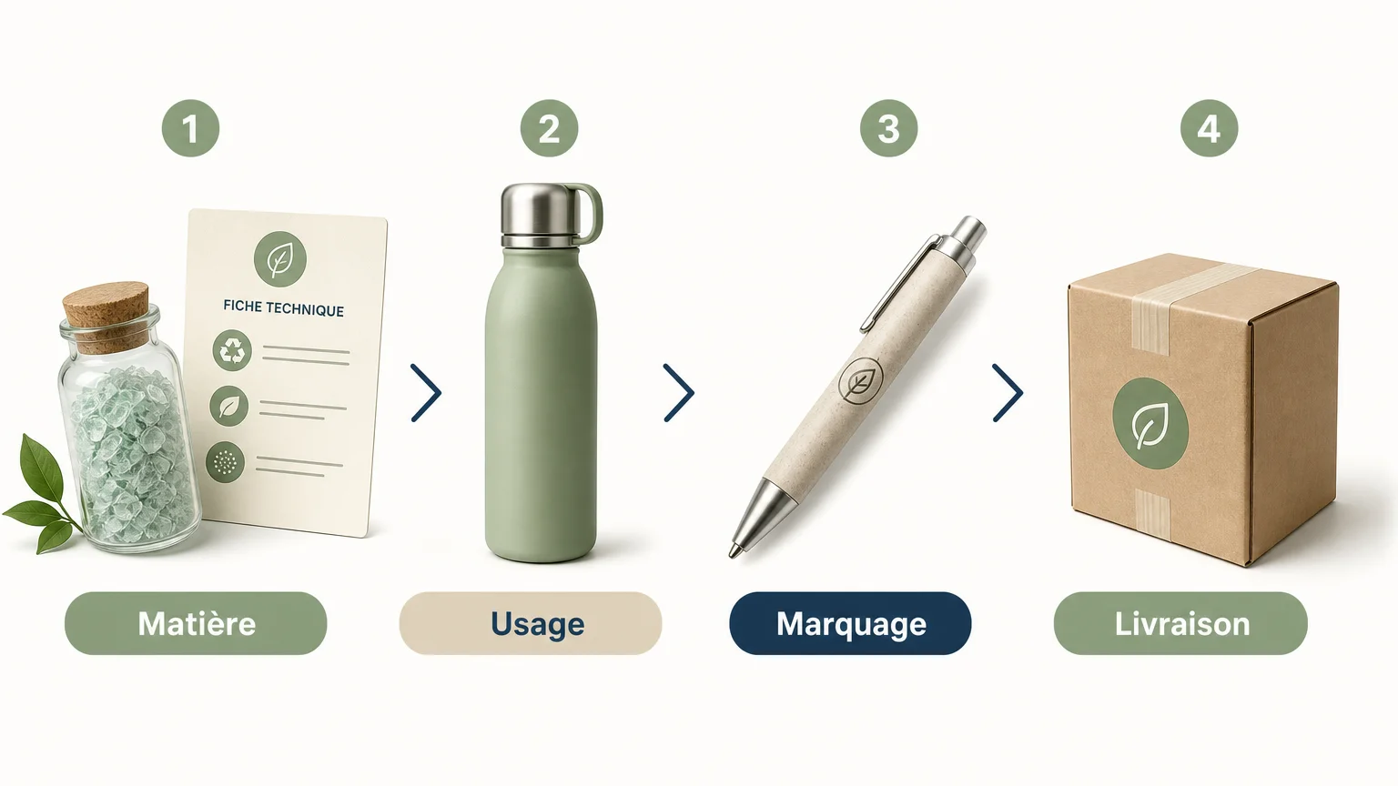 Checklist des critères pour choisir un objet publicitaire écologique