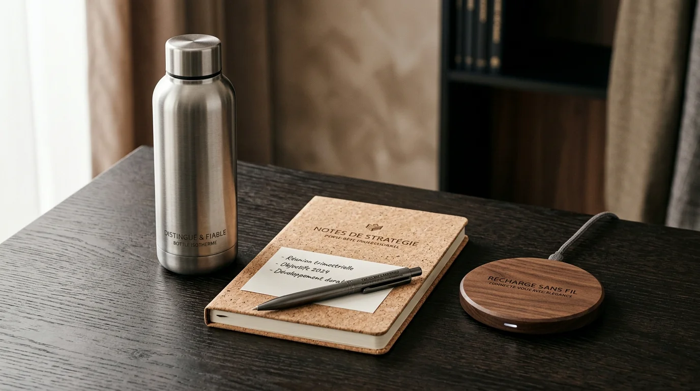 Objets publicitaires haut de gamme : guide complet 2026