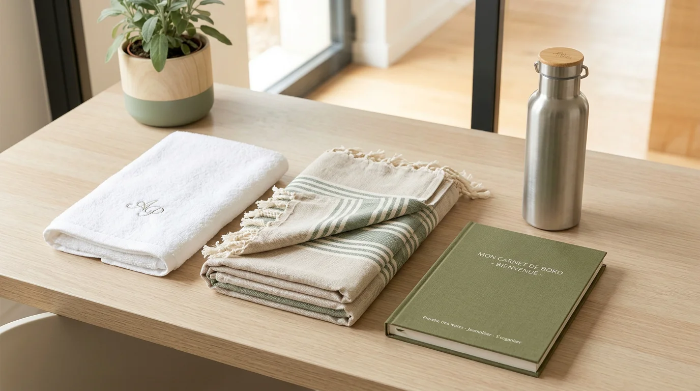Linge de maison publicitaire personnalisé : le guide 2026