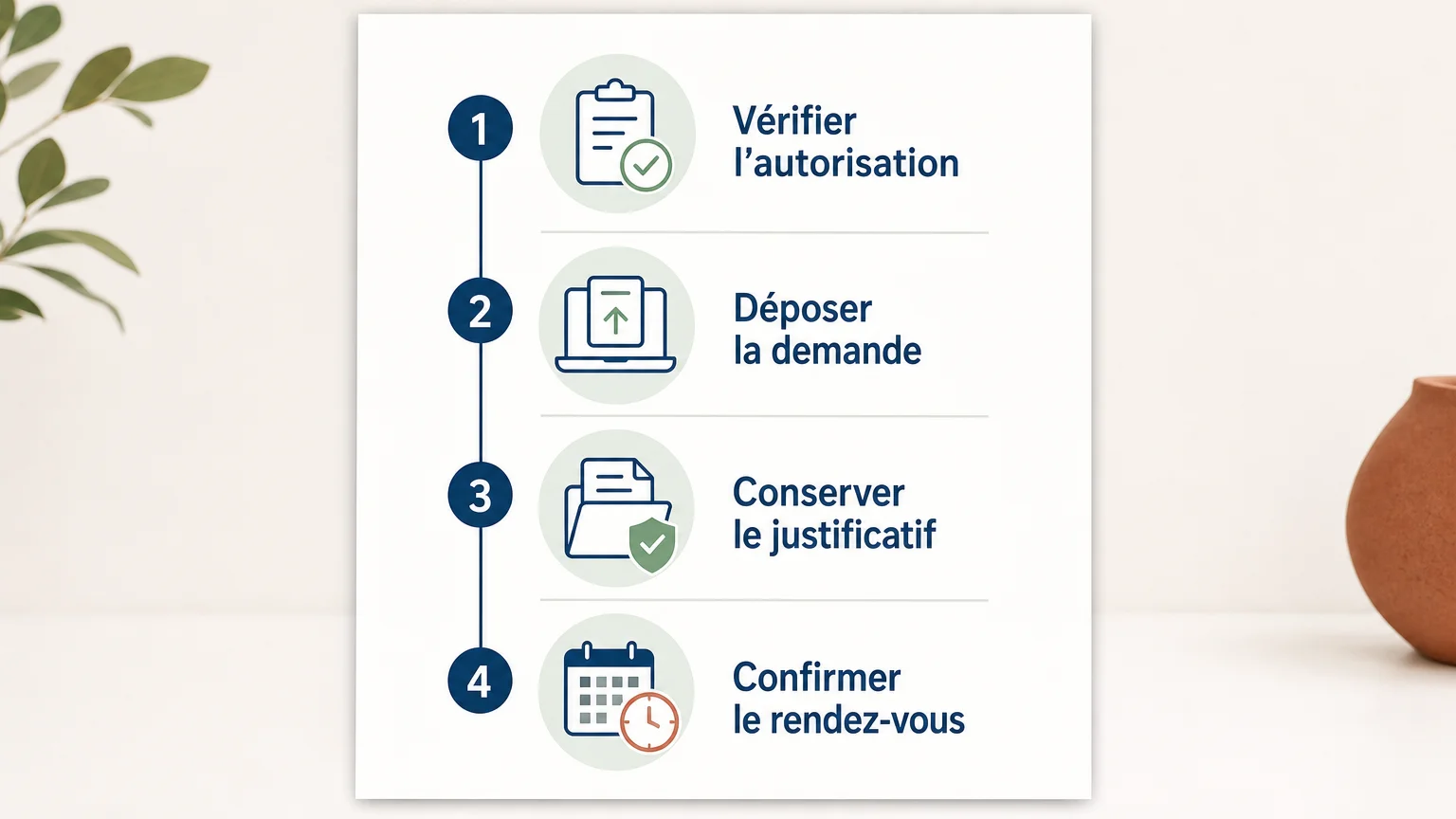 Checklist en quatre étapes pour suivre un renouvellement de TIE