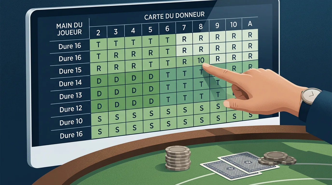 Proba au blackjack : comprendre les probabilités en 2026
