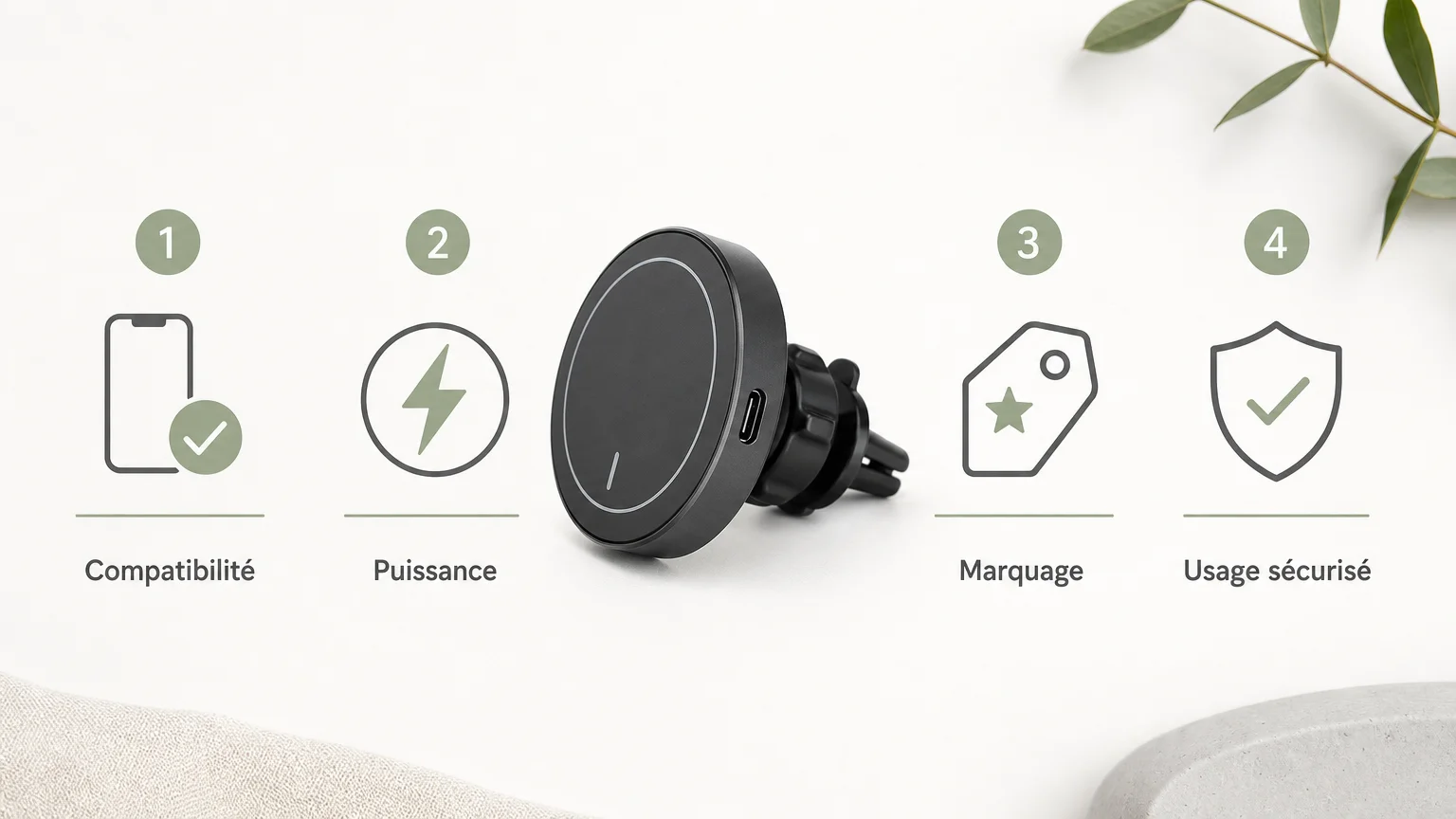 Checklist de sélection pour un chargeur de voiture personnalisé