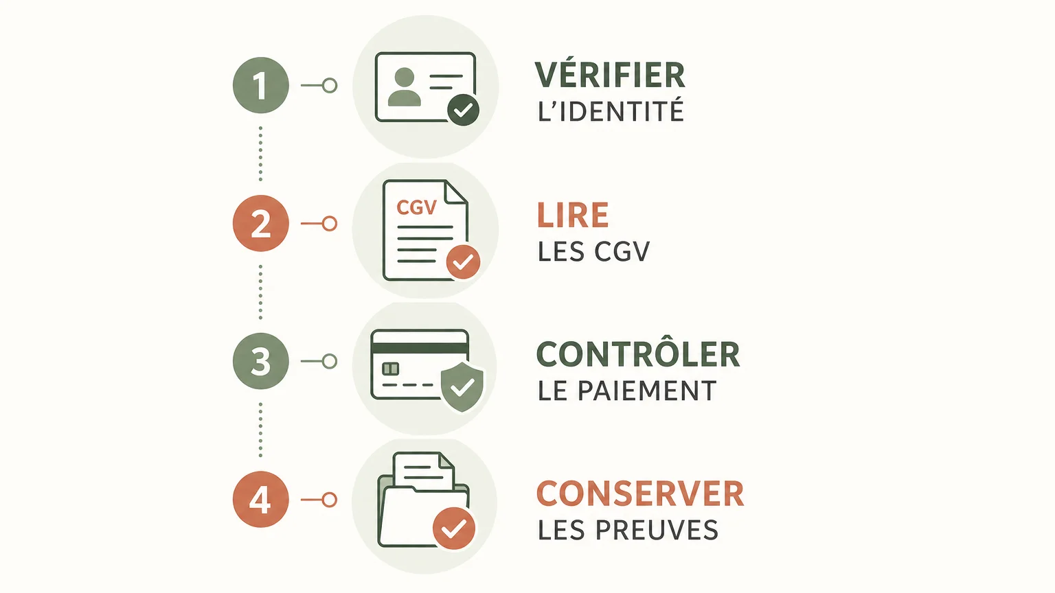 Checklist des vérifications avant un achat beauté en ligne