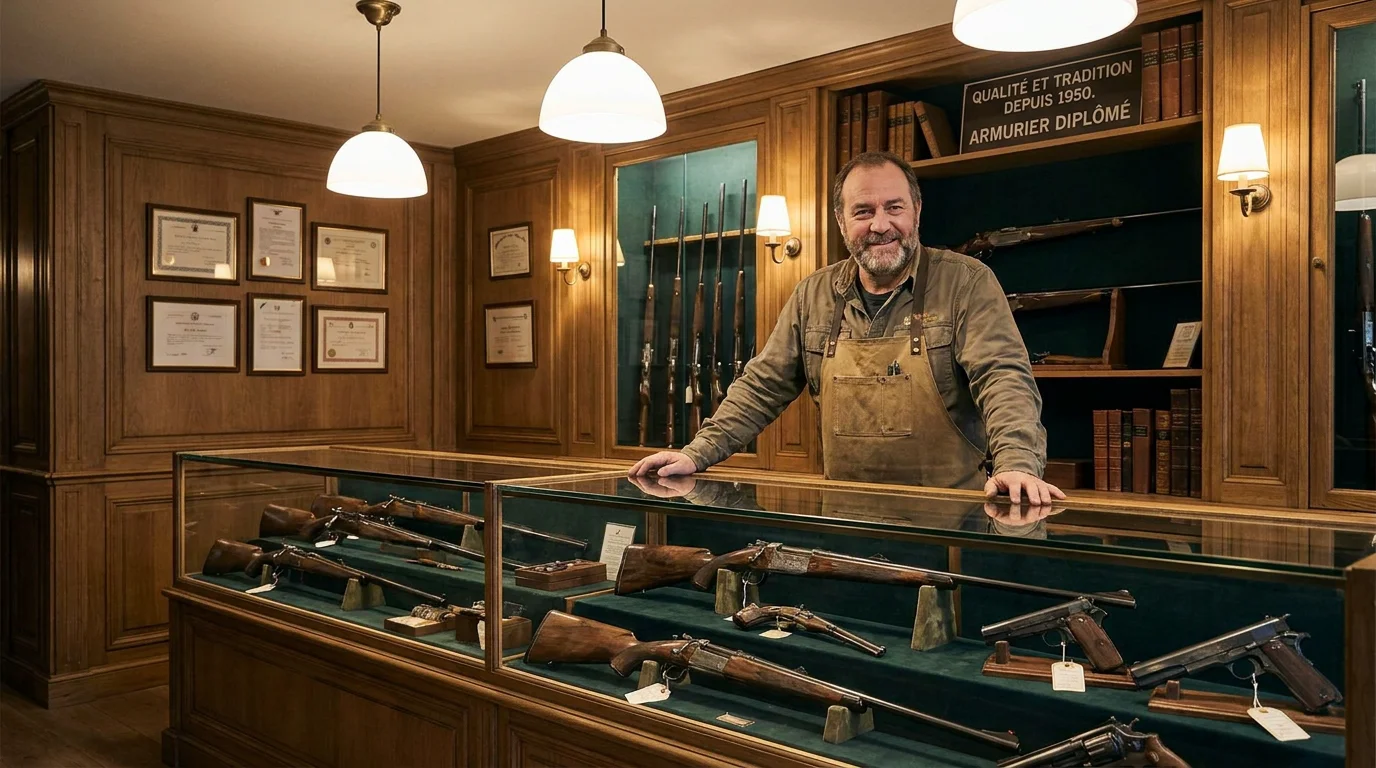 Vendeurs d'armes à feu en ligne en France : guide complet 2026