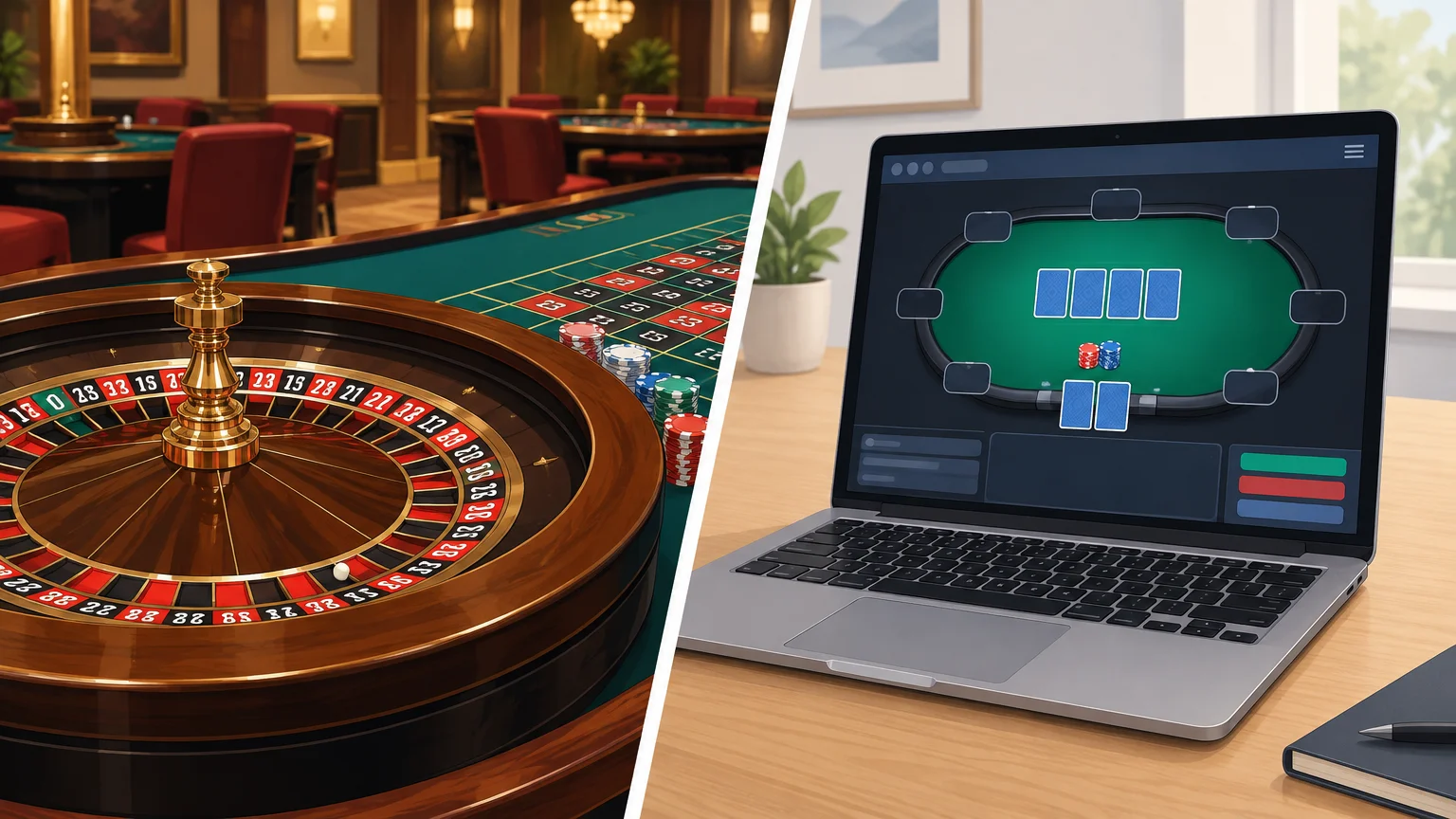 Casino en ligne ou salle physique : que choisir en France ?