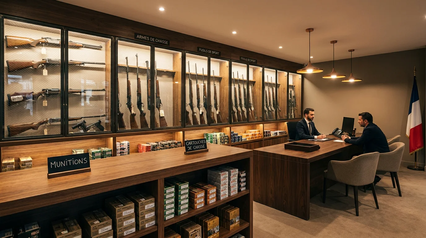 Meilleurs sites de vente en ligne d'armes à feu et accessoires en France