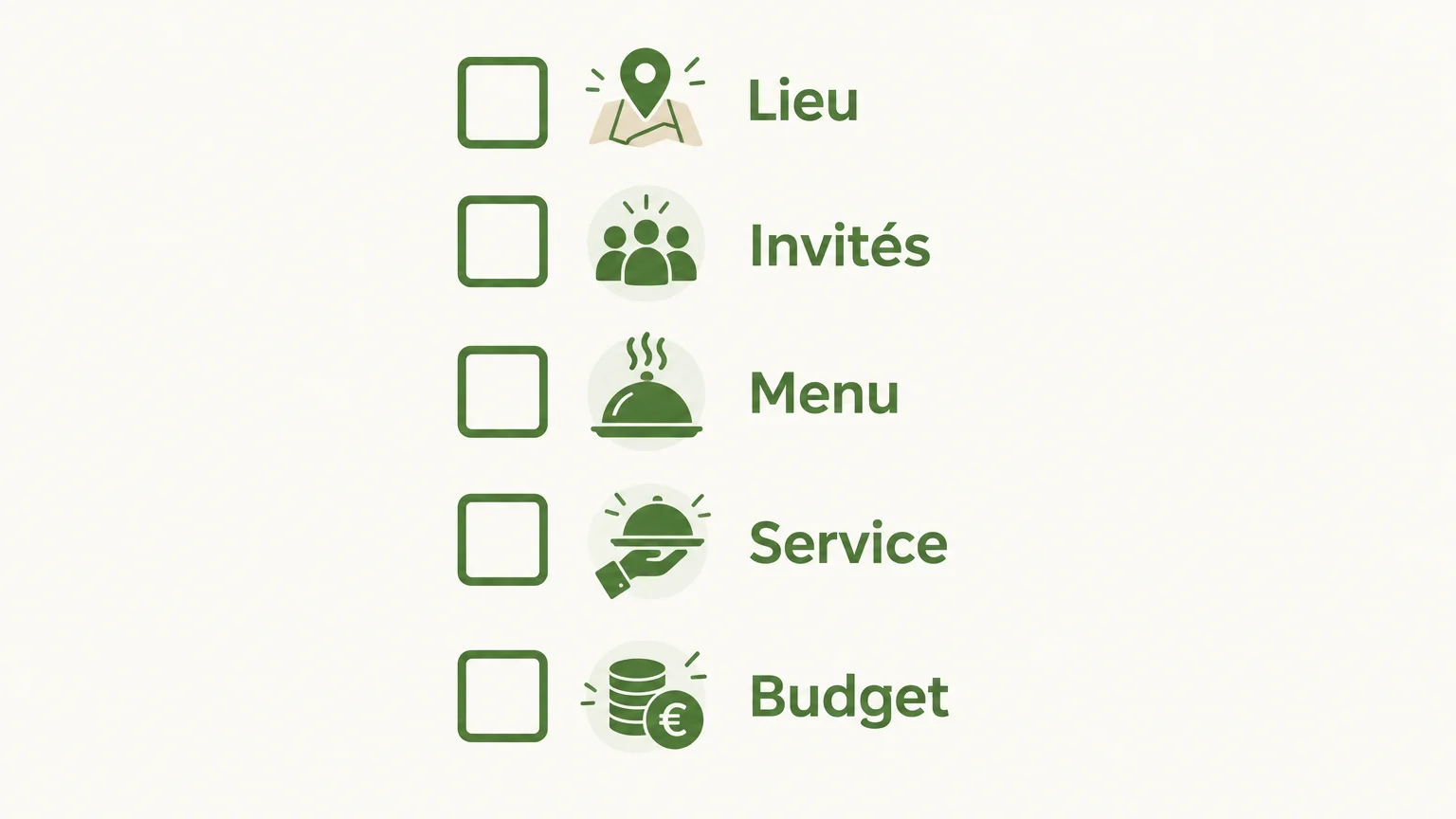 Liste des points à vérifier pour comparer les devis d’un brunch
