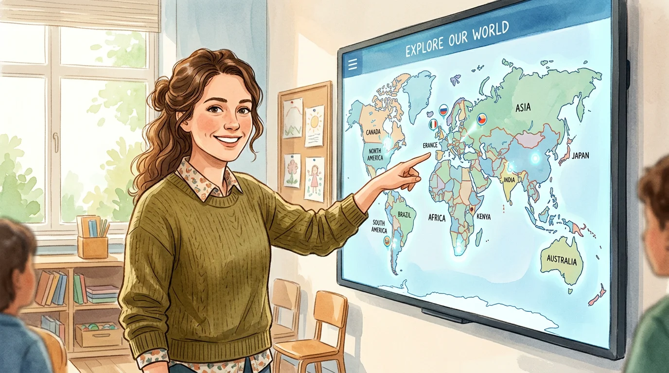 How a Countries of the World Game Map Helps You Learn Faster