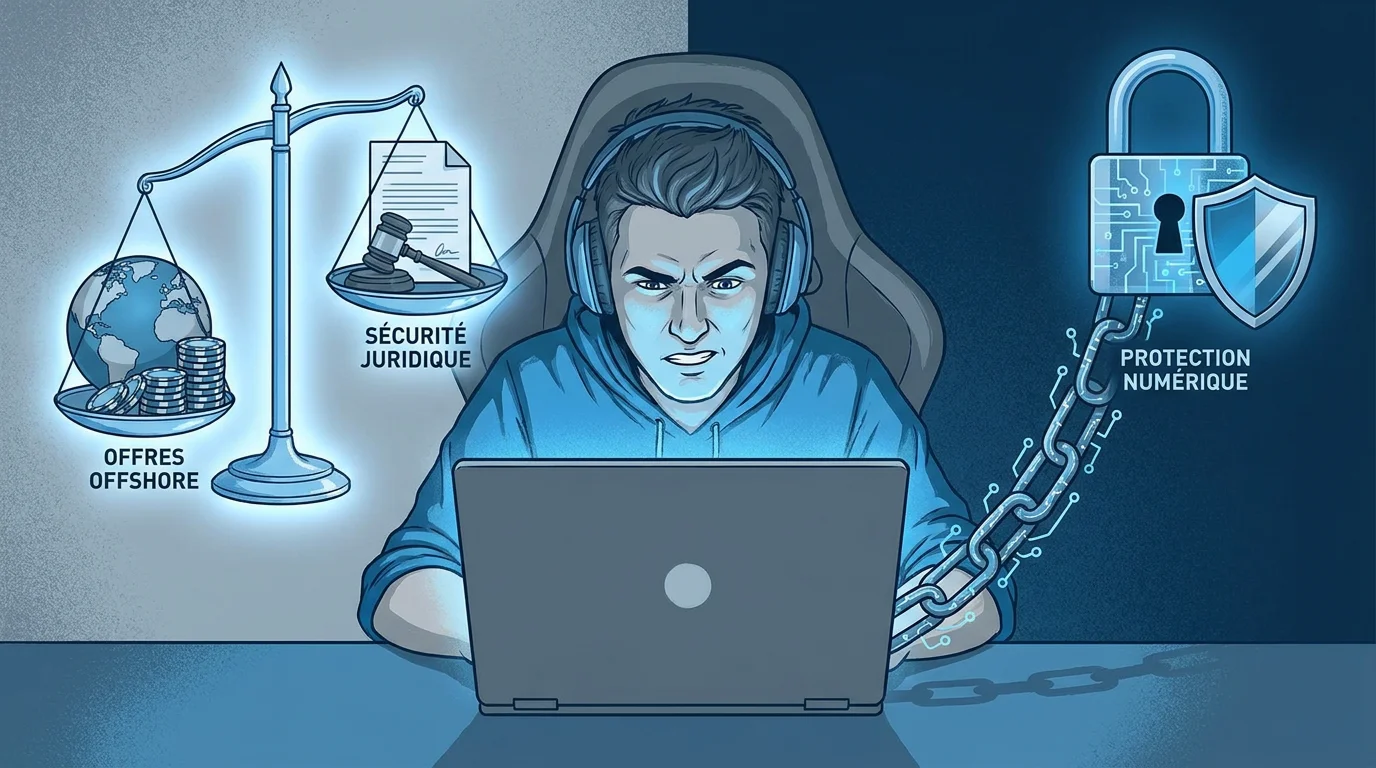 Illustration du dilemme entre casinos offshore et sécurité réglementaire en France