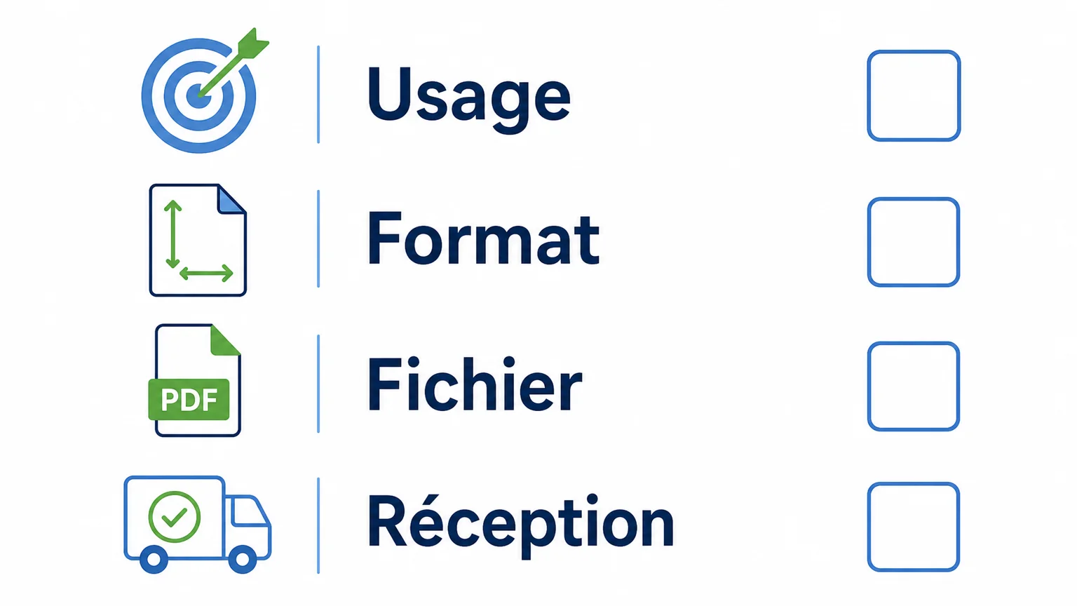 Liste de contrôle pour choisir un prestataire d’impression professionnelle
