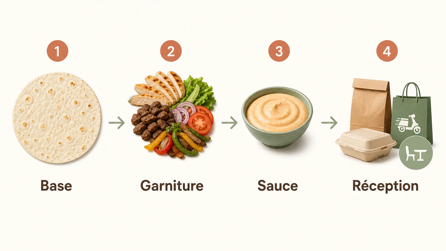 Checklist en quatre étapes pour choisir un tacos français
