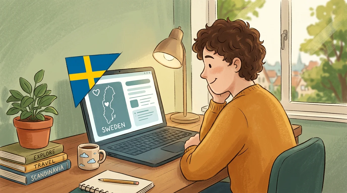 European player enjoying a geography guessing puzzle on a laptop