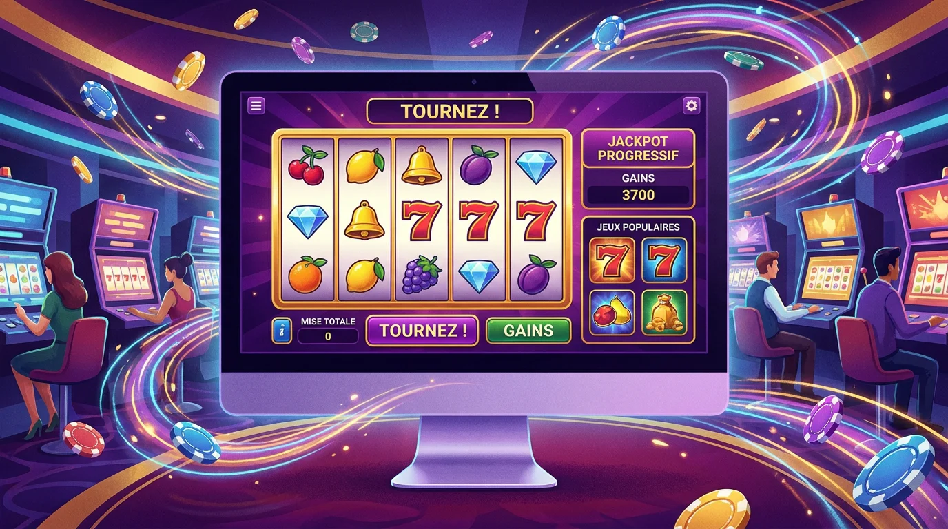 Catalogue de machines à sous dans un casino en ligne