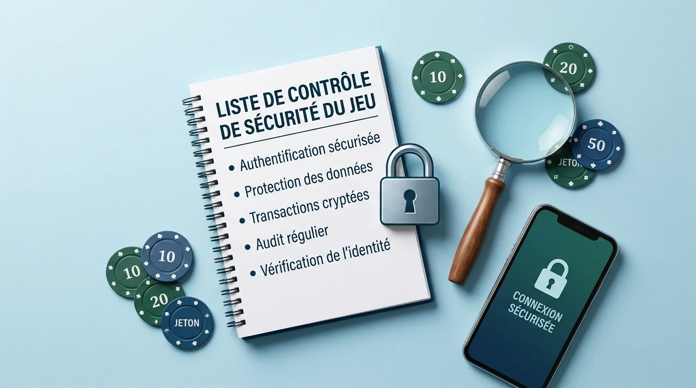 Liste de critères de sélection et symboles de sécurité pour choisir un casino en ligne