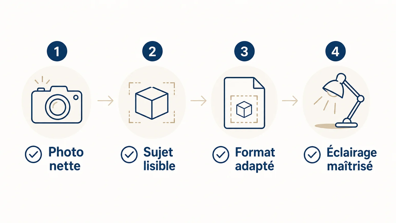 Checklist pour choisir une photo destinée à un cristal 3D