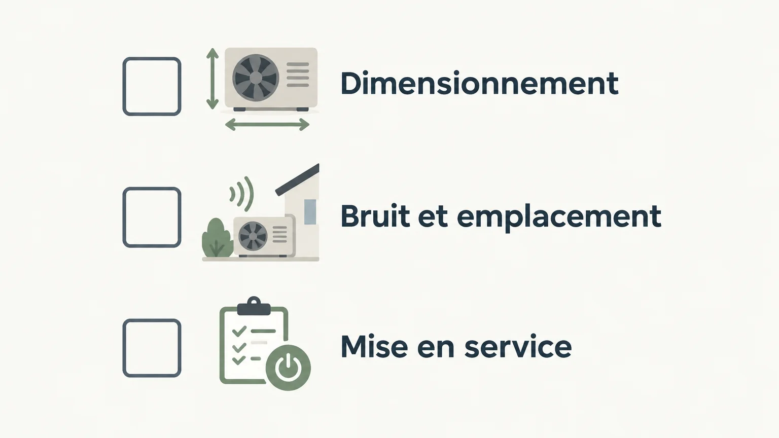 Checklist des critères à comparer dans un devis de pompe à chaleur