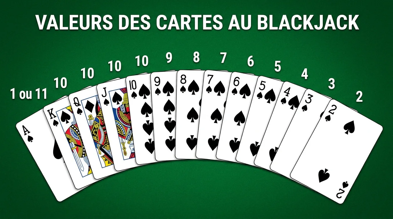 Comprendre les points au black jack : valeurs et stratégies