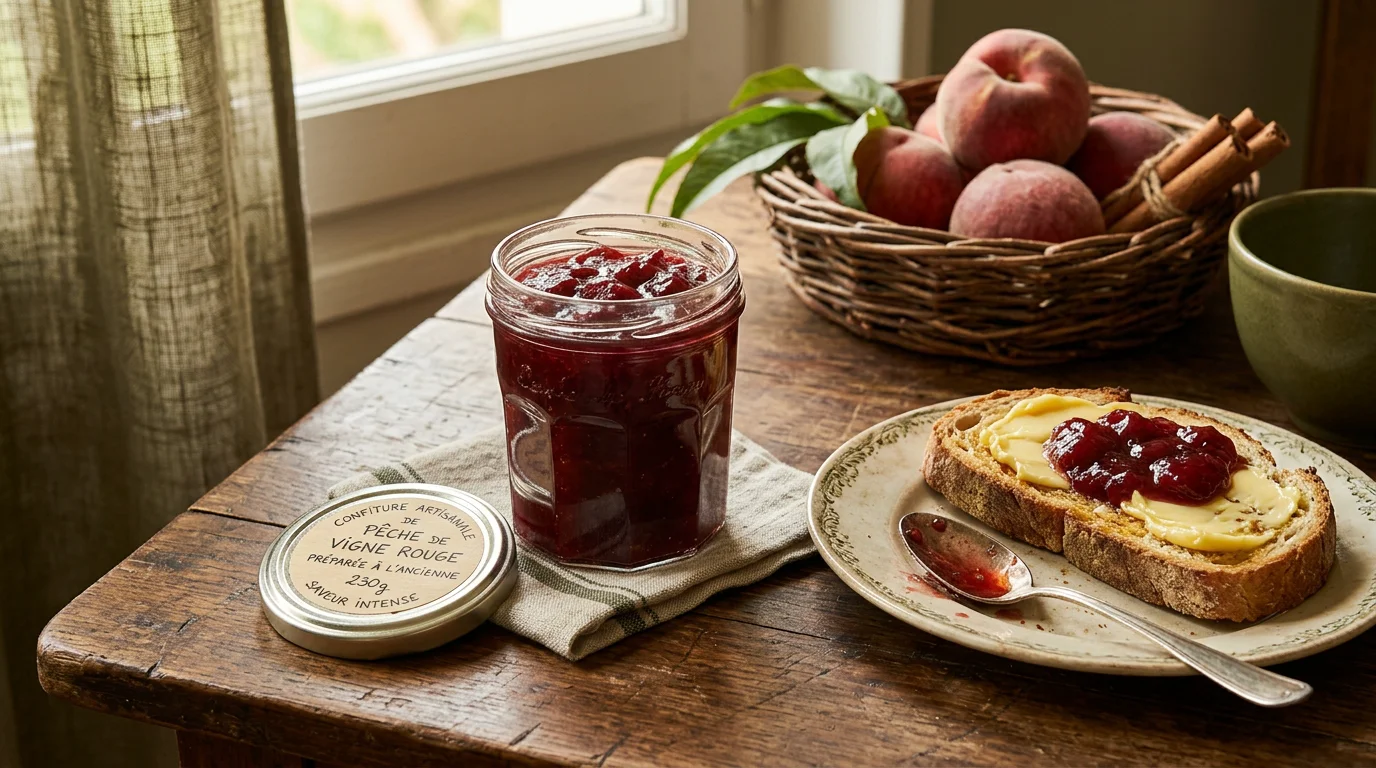 Confiture pêche de vigne et épices : recette et astuces 2026