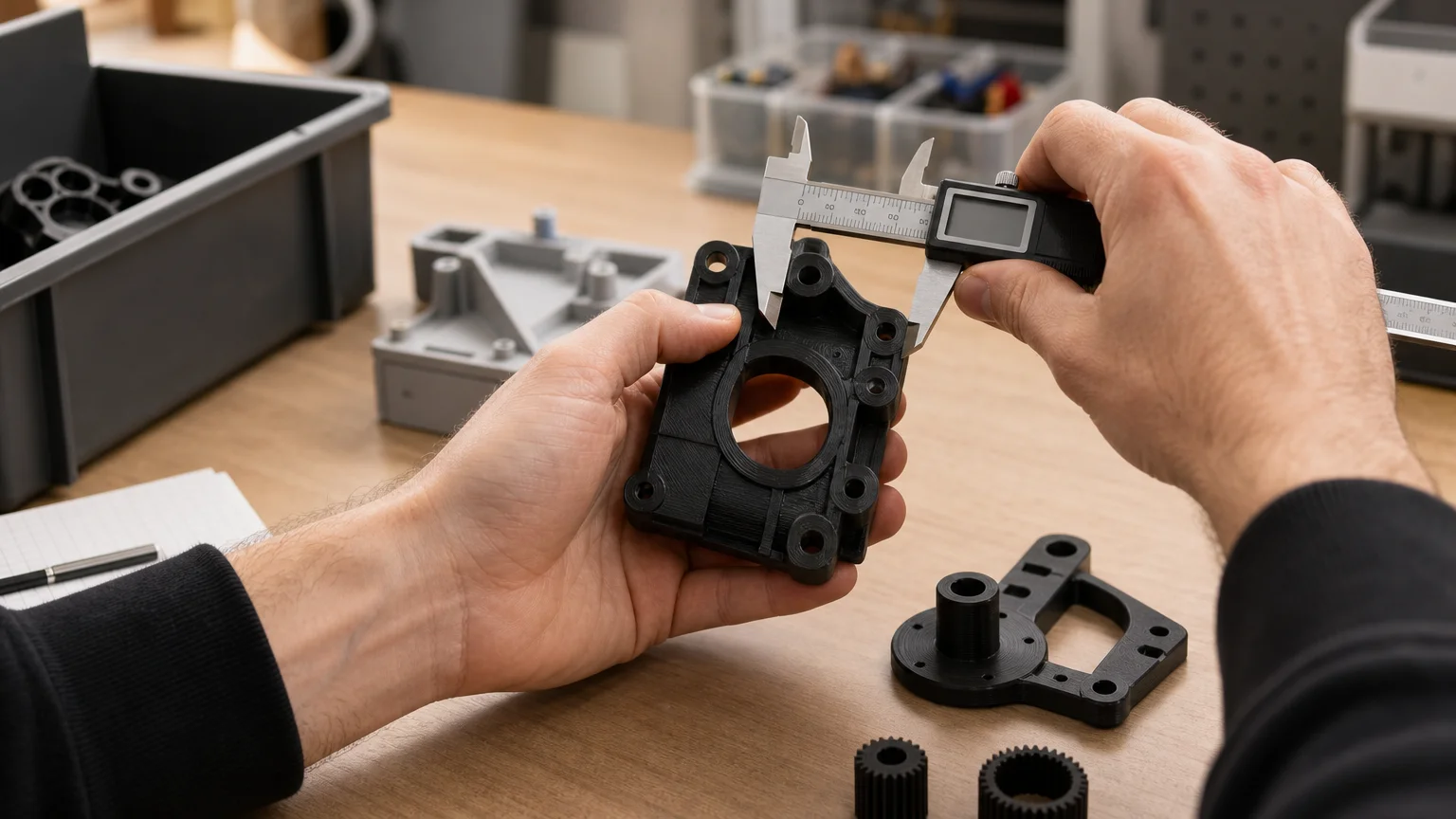 Contrôle dimensionnel d’une pièce fonctionnelle imprimée en 3D