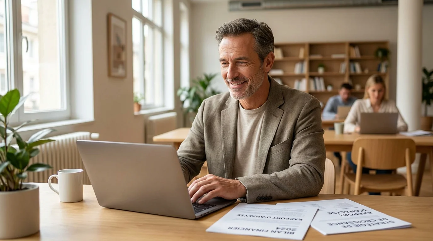 Consultant en portage salarial serein grâce à l'avance de trésorerie