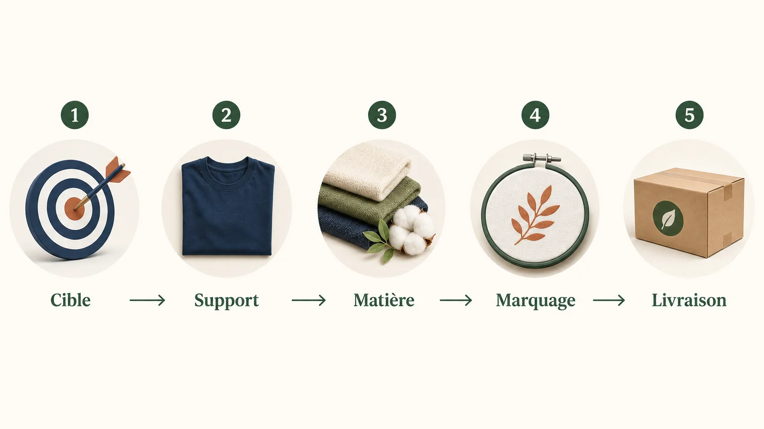 Checklist en cinq étapes pour choisir un textile publicitaire personnalisé
