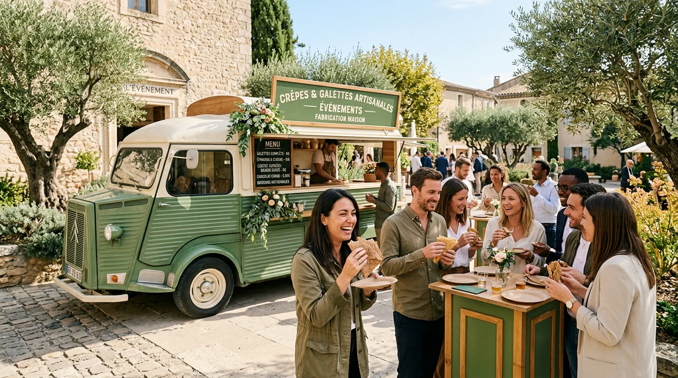 Food truck pour entreprise en Provence : le guide 2026
