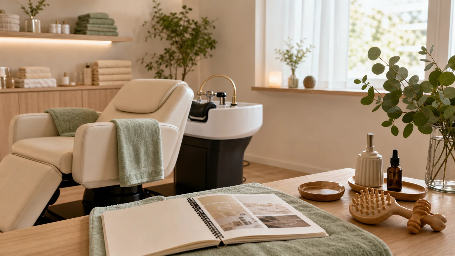 Espace professionnel dédié à la formation Head Spa