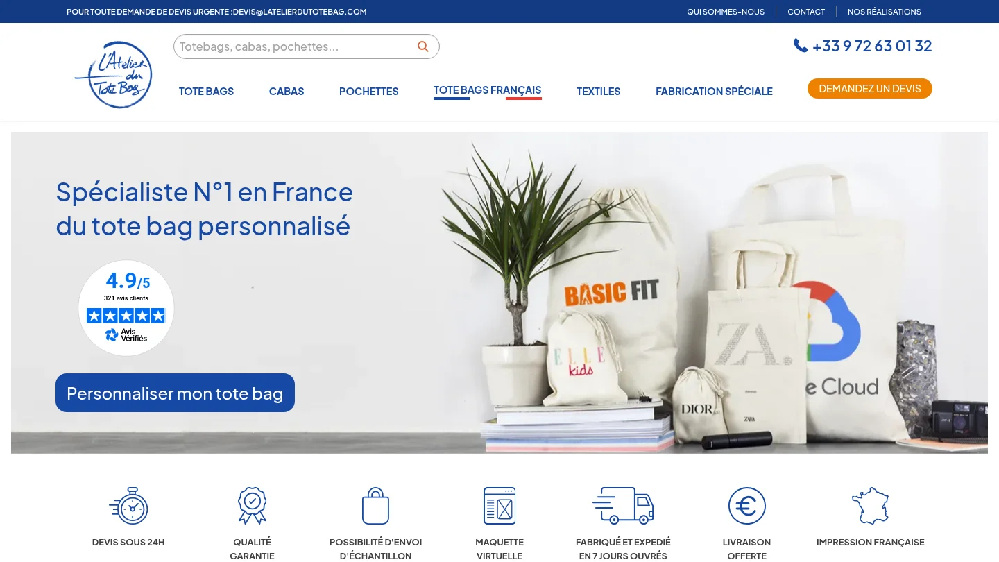 L’Atelier du Tote Bag