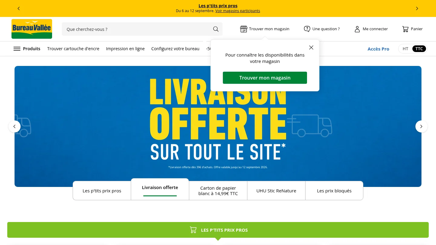 Bureau Vallée
