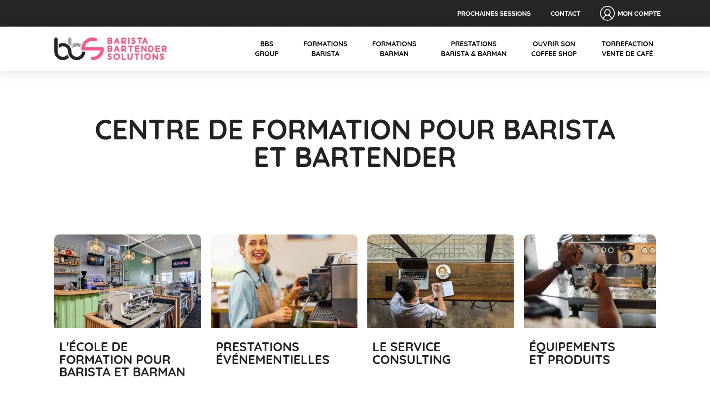Barista Bartender Solutions