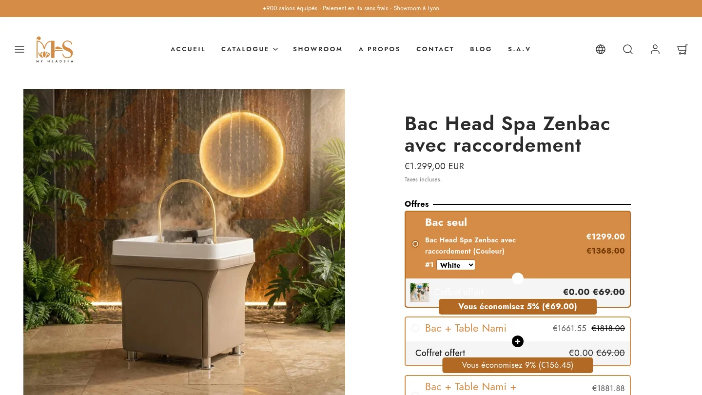 Bac Head Spa Zenbac Pro