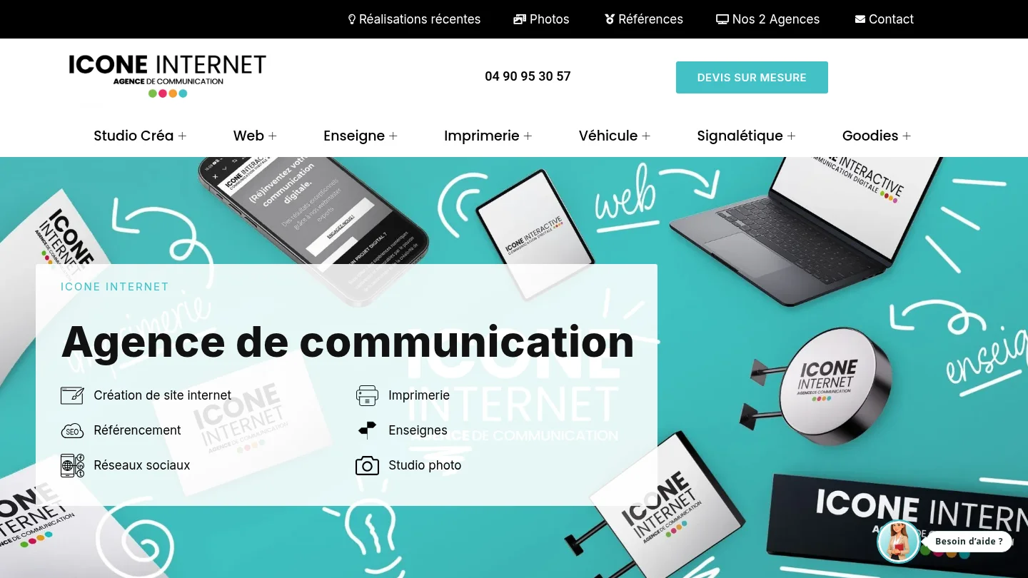 Icône Internet