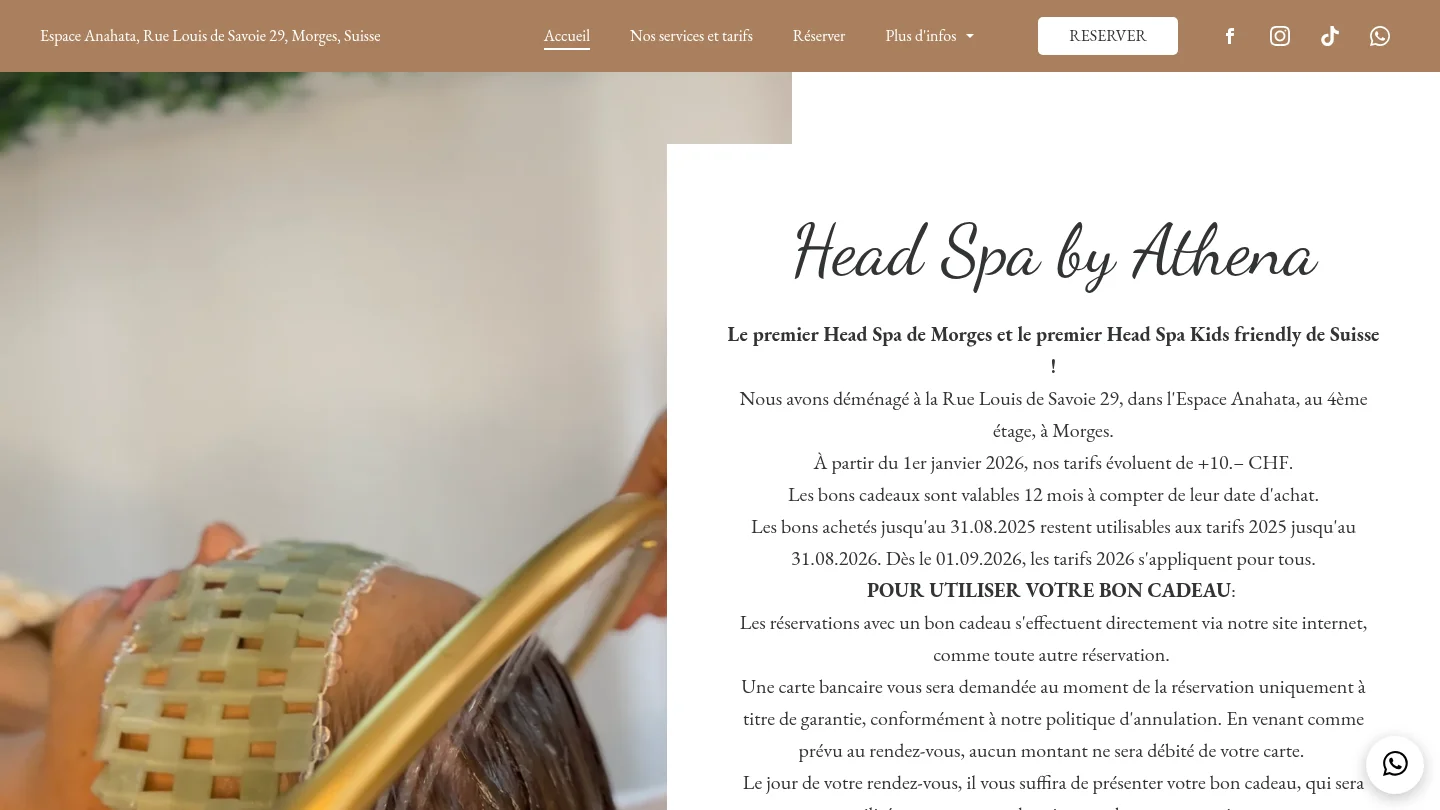 Head Spa by Athena