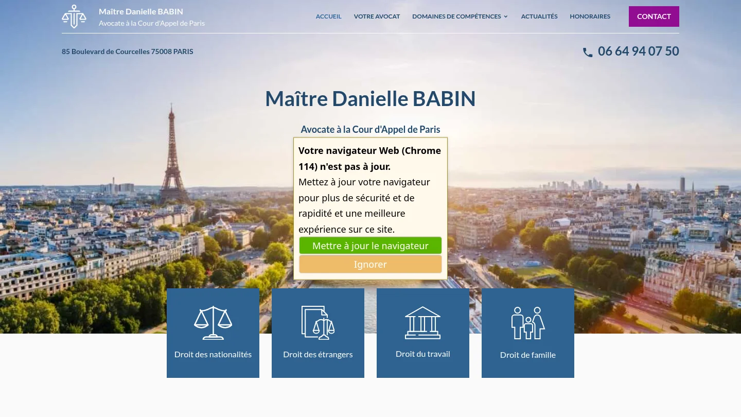 Cabinet de Maître Danielle Babin