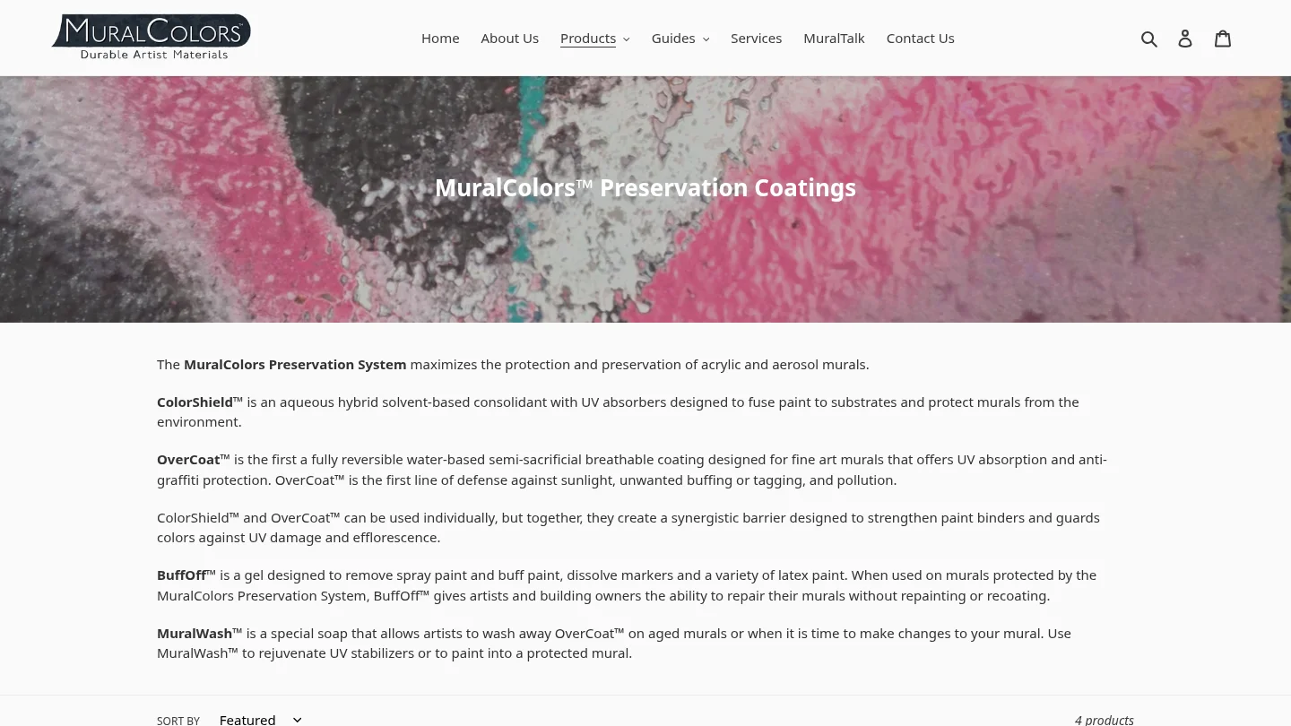 MuralColors Preservation System