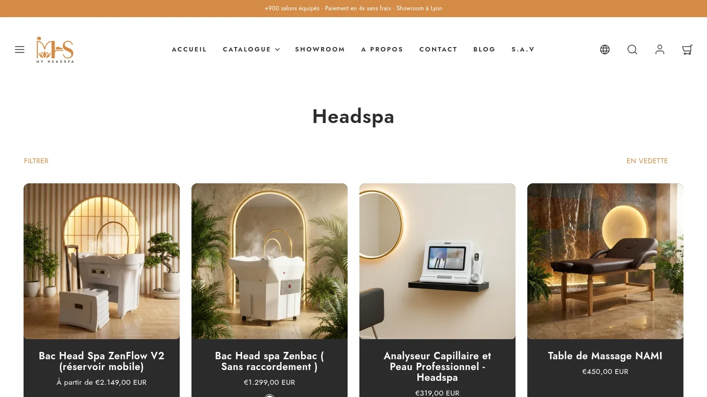 Table Head Spa Kaisen