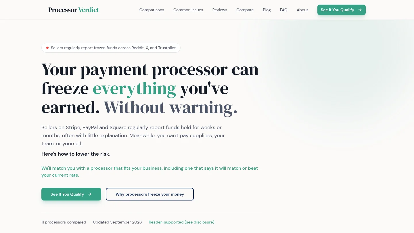 Processor Verdict