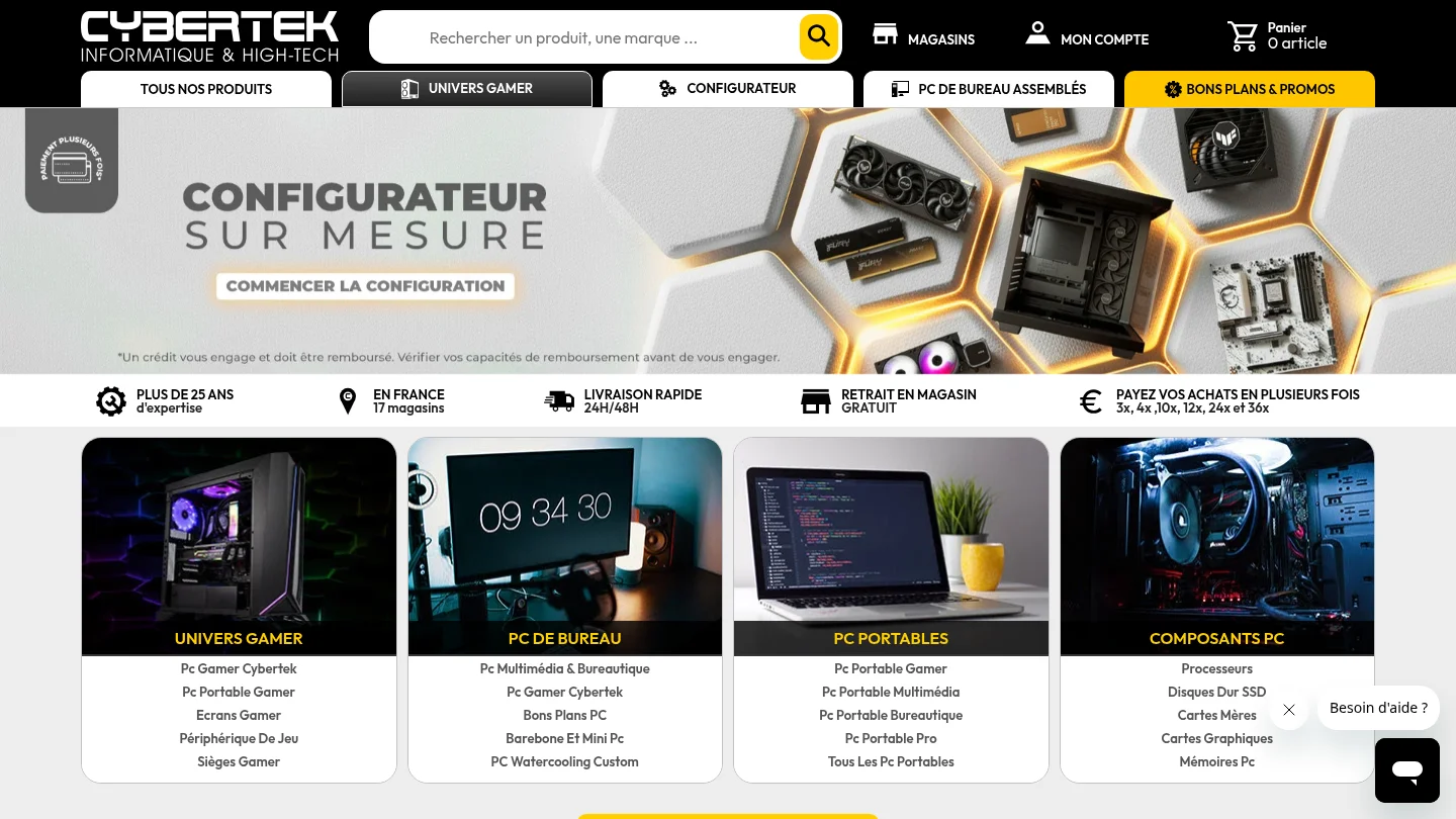 Cybertek Boulogne-sur-Mer