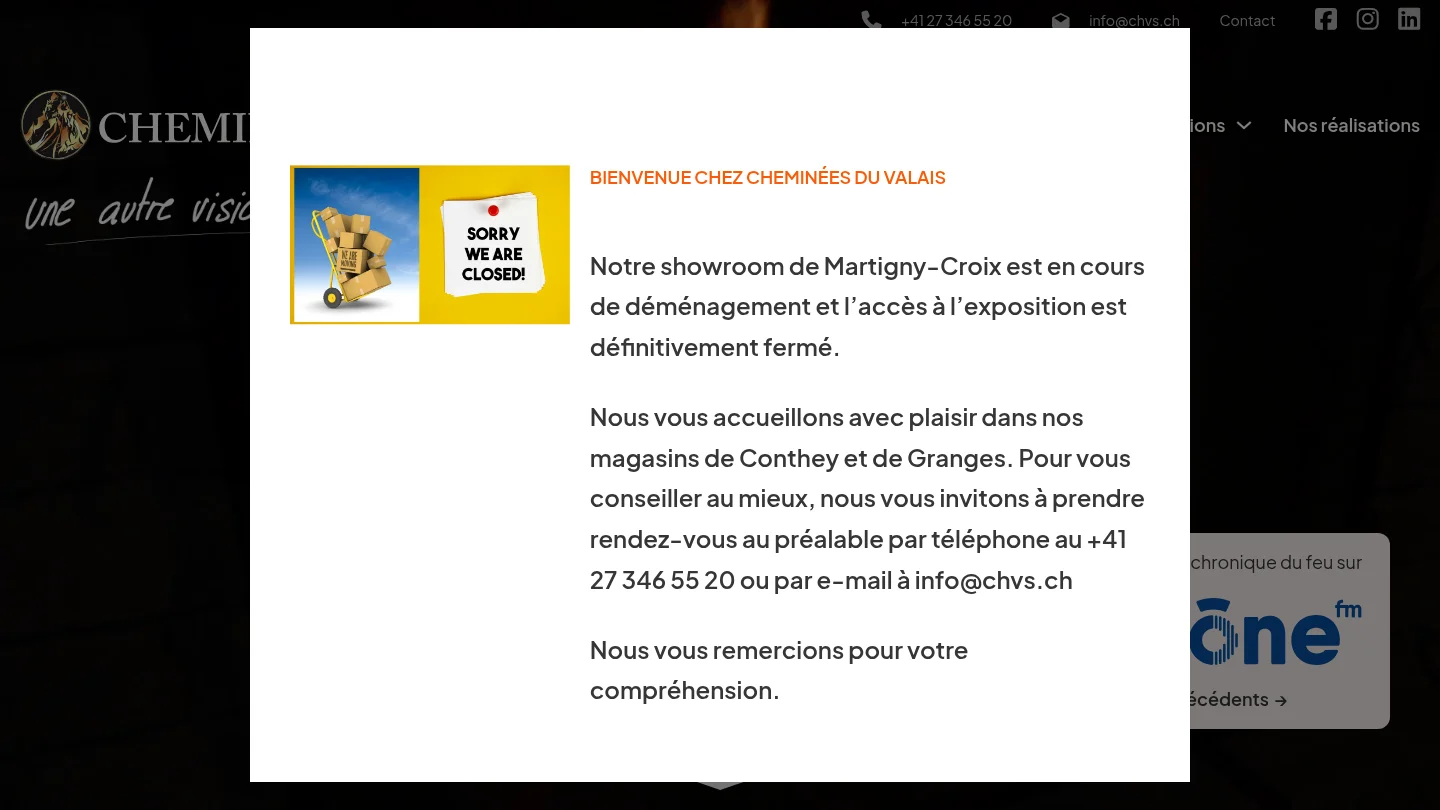 Cheminées du Valais SA
