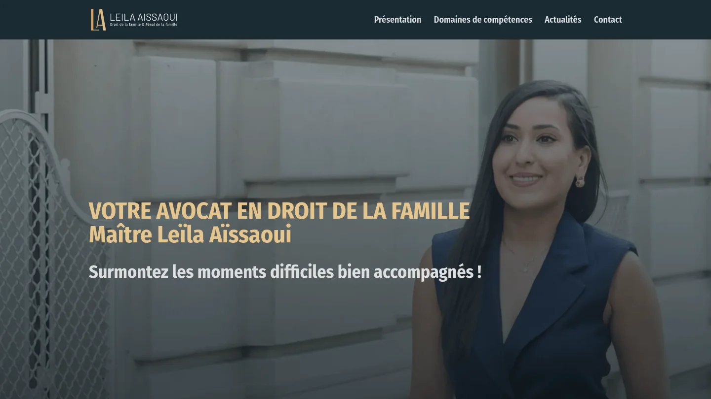 Cabinet de Maître Leïla Aïssaoui