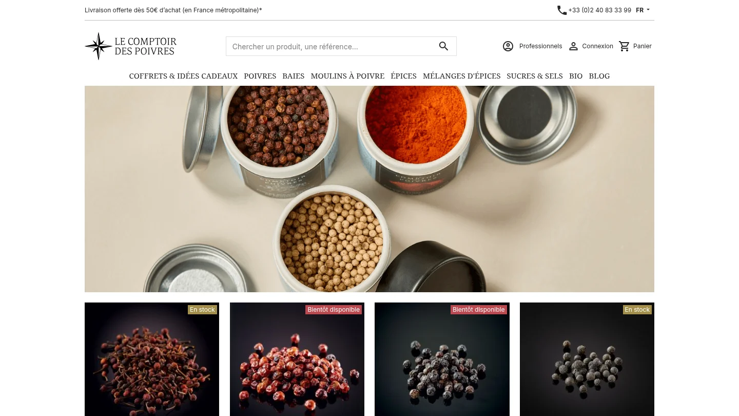 Le Comptoir des Poivres