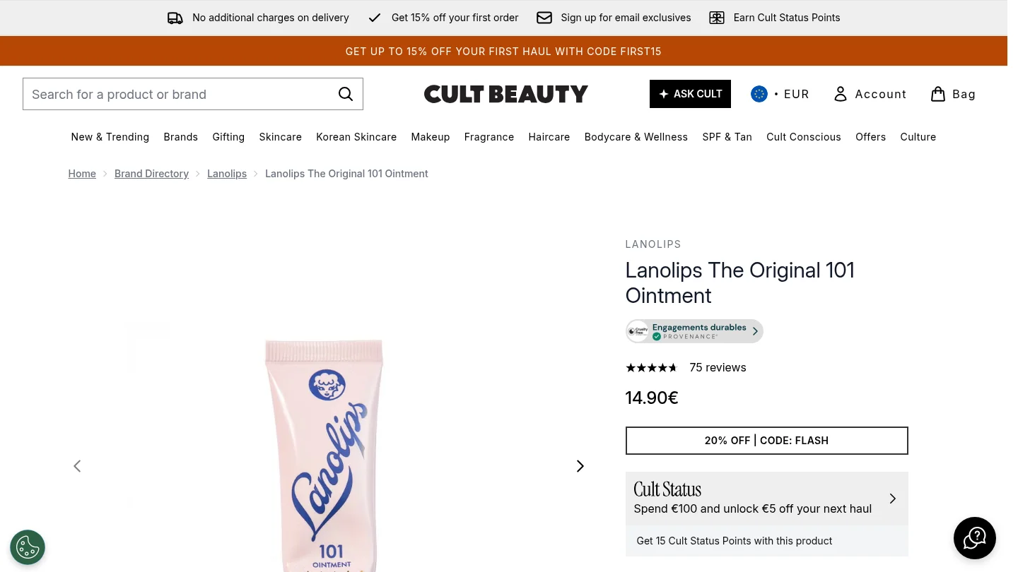 Lanolips 101 Ointment