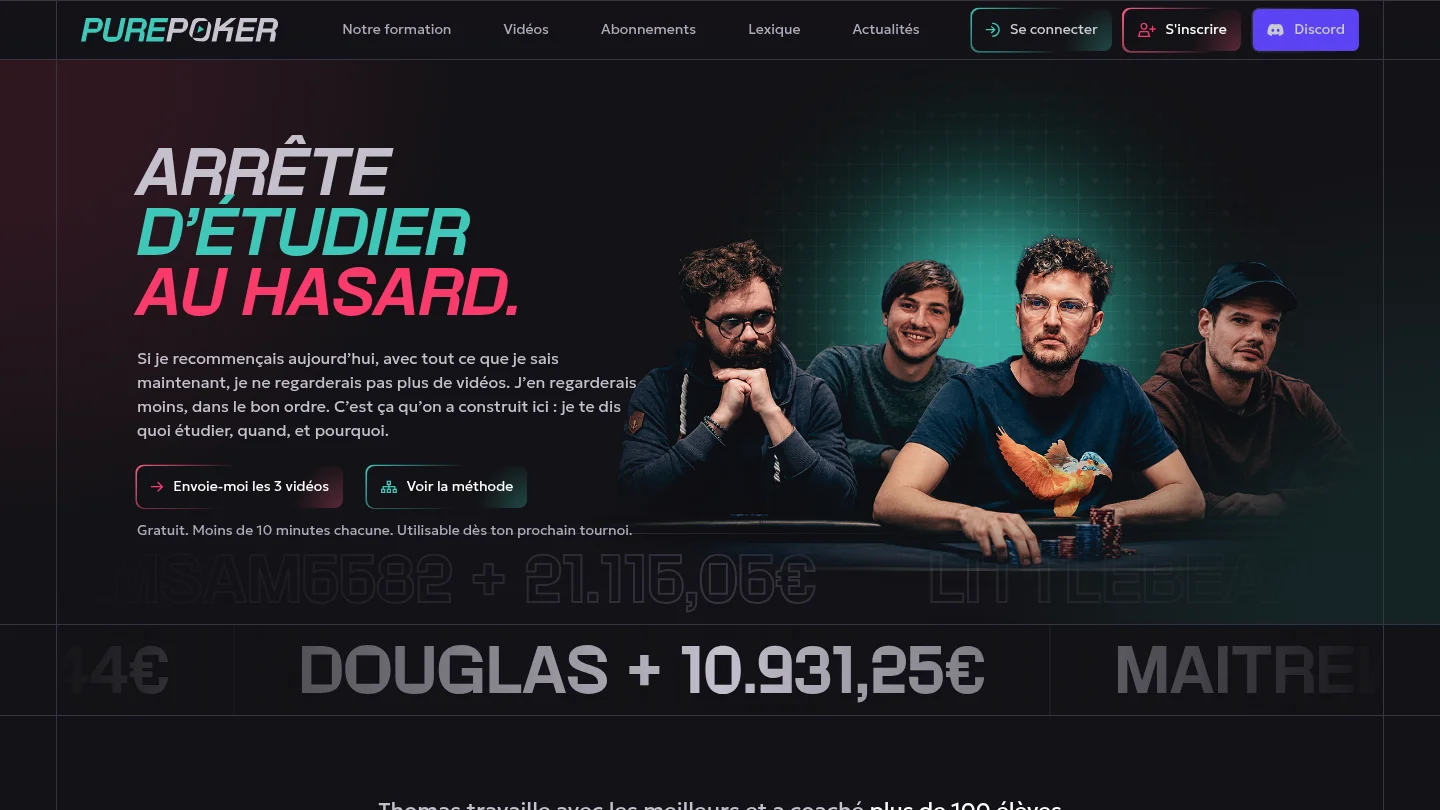 Pure Poker Coaching