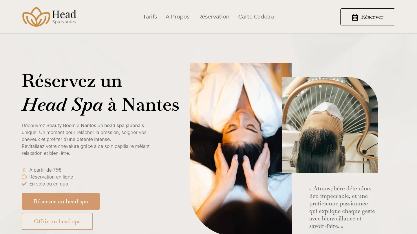 Head Spa Nantes